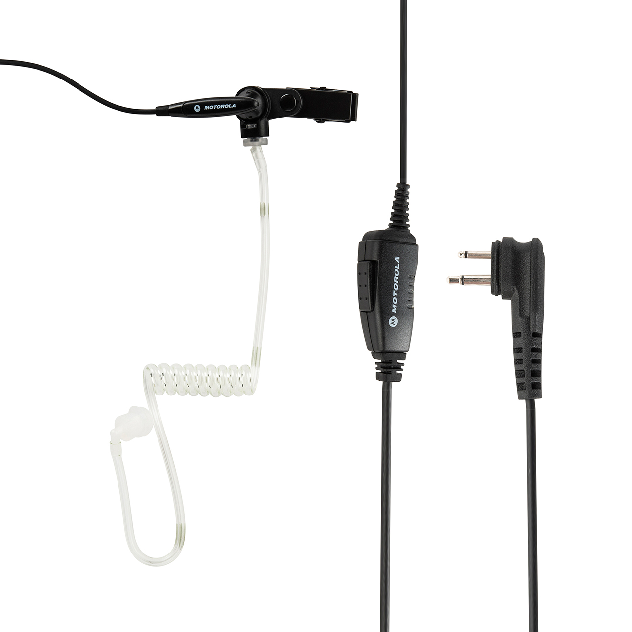 Headset 1 Leitung mit Inline PTT + Schallschlauch + Stecker fuer CLR446/CLRPlus