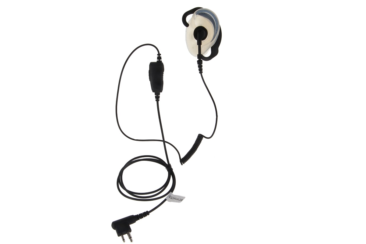 Headset Brillenträger für CLR446 + Inline PTT inkl. Hygienebox