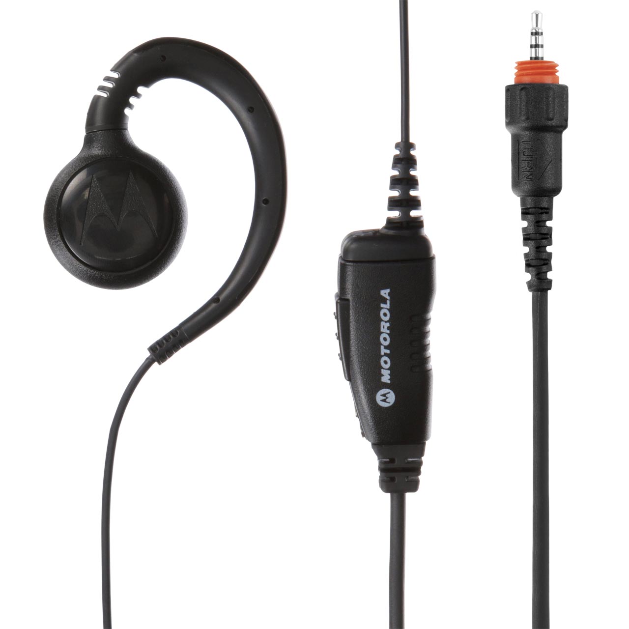Headset 1 Leitung mit Inline PTT + Schallschlauch + Stecker fuer CLP446/CLK446