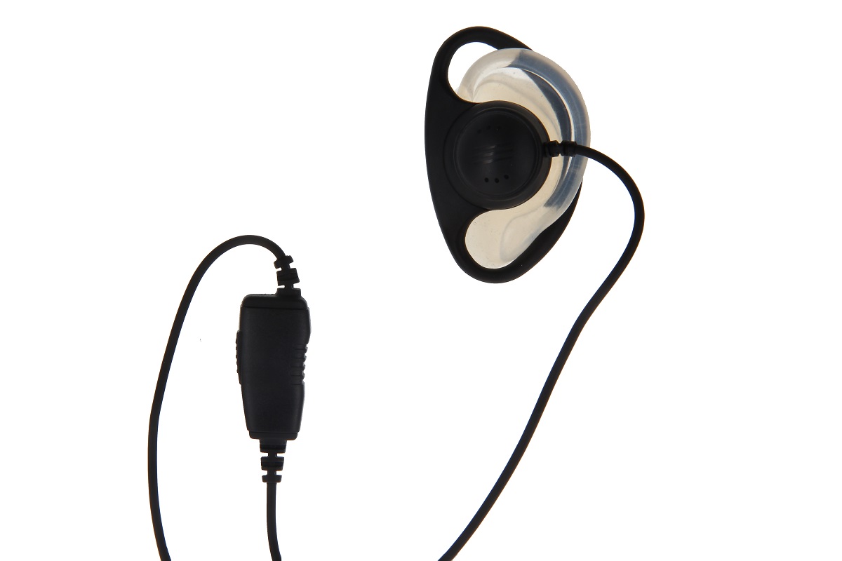 Headset On-Ear D-Form für CLP446/CLK446 + Inline PTT inkl. Hygienebox