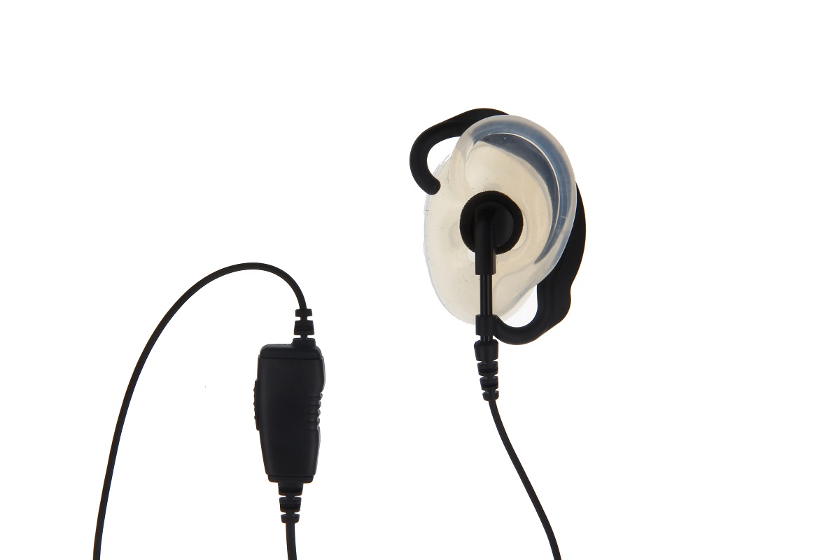 Headset Brillenträger für CLR446 + Inline PTT inkl. Hygienebox