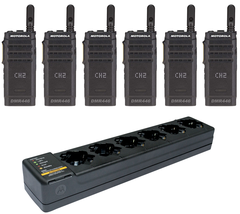 SL1600 DMR446 6-Pack – Retail, programmiert SL1600 DMR446 6-Pack – Retail, programmiert